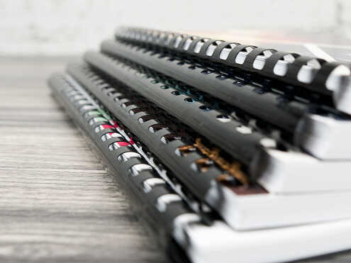 Comb Bound Book Printing and Binding