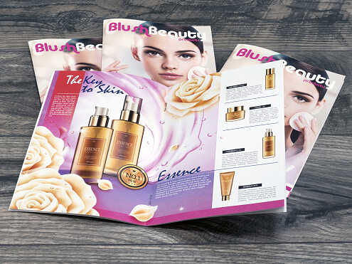 Saddle stitch booklets