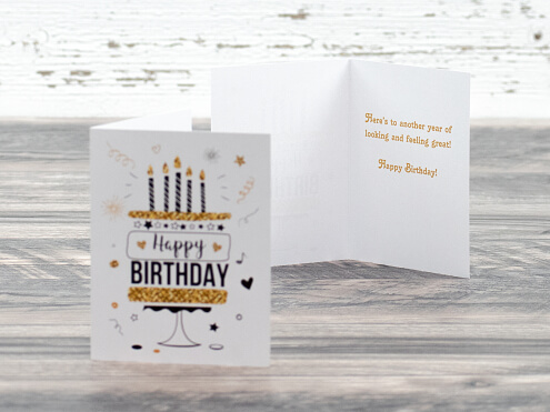 Happy Birthday Card - Inside